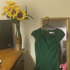 Green dress